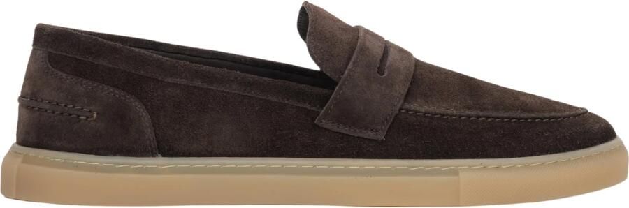 Estro Flexibele loafers met zool in premium Italiaans velours