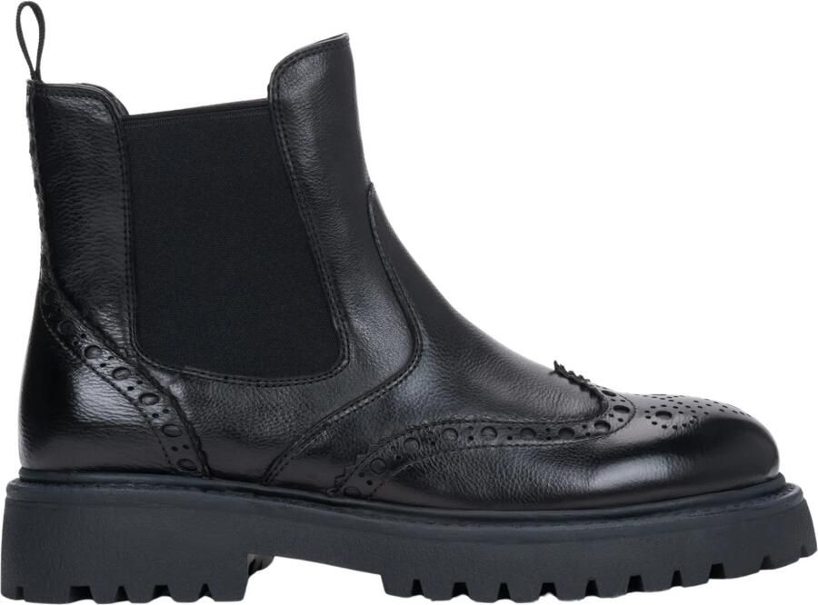 Estro Chelsea boots '60616-00' zwart