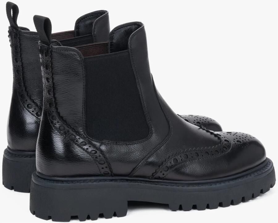 Estro Chelsea boots '60616-00' zwart - Foto 4