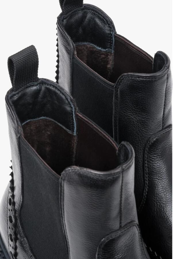 Estro Chelsea boots '60616-00' zwart - Foto 6