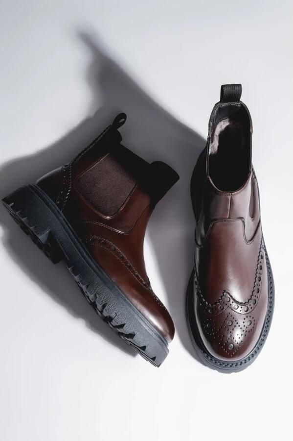 Estro Chelsea boots '60616-00' bruin - Foto 6