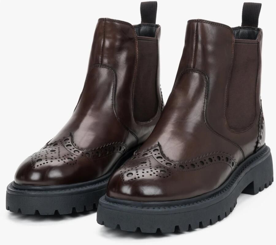 Estro Chelsea boots '60616-00' bruin - Foto 2