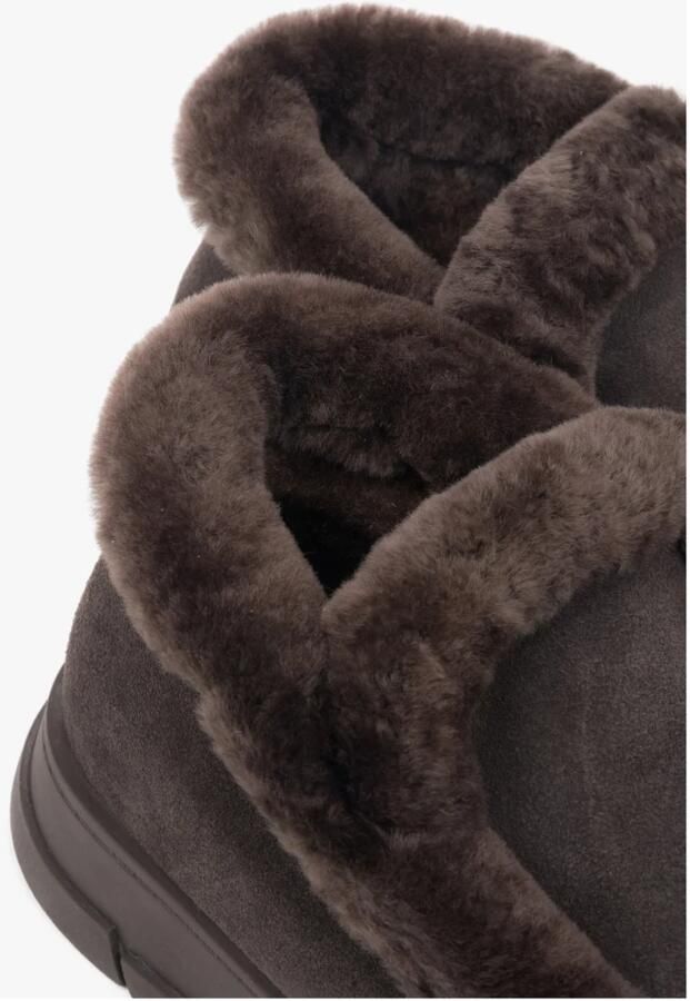 Estro High-Top Velours Loafers met Bontvoering - Foto 2