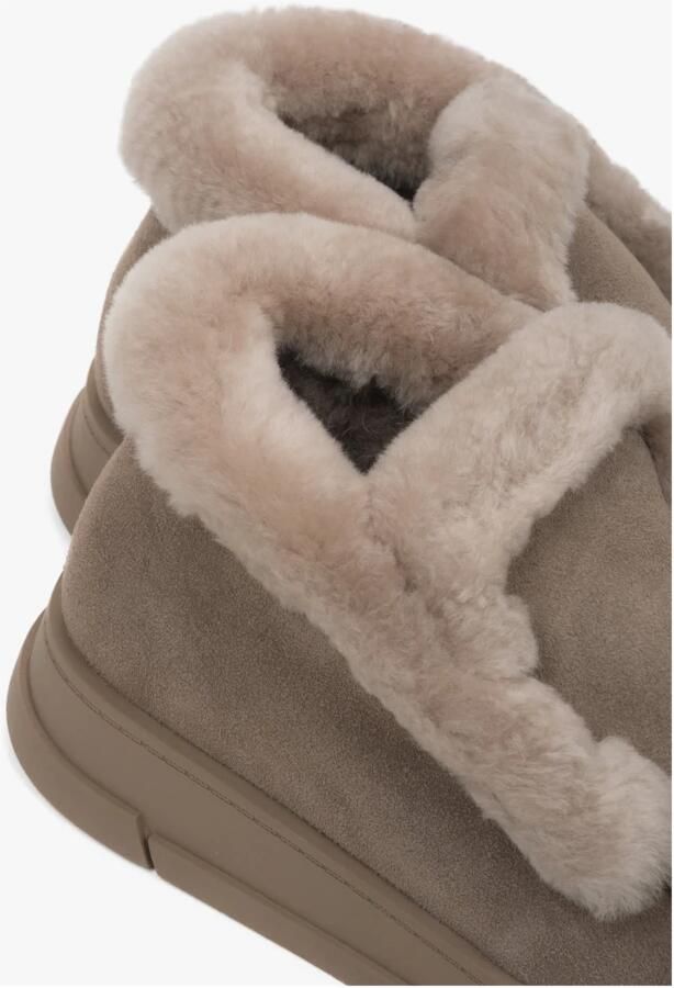 Estro Hoge Velours Loafers met Bontvoering - Foto 2