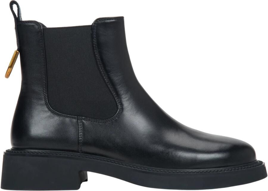 Estro Klassieke Chelsea boots van echt leer
