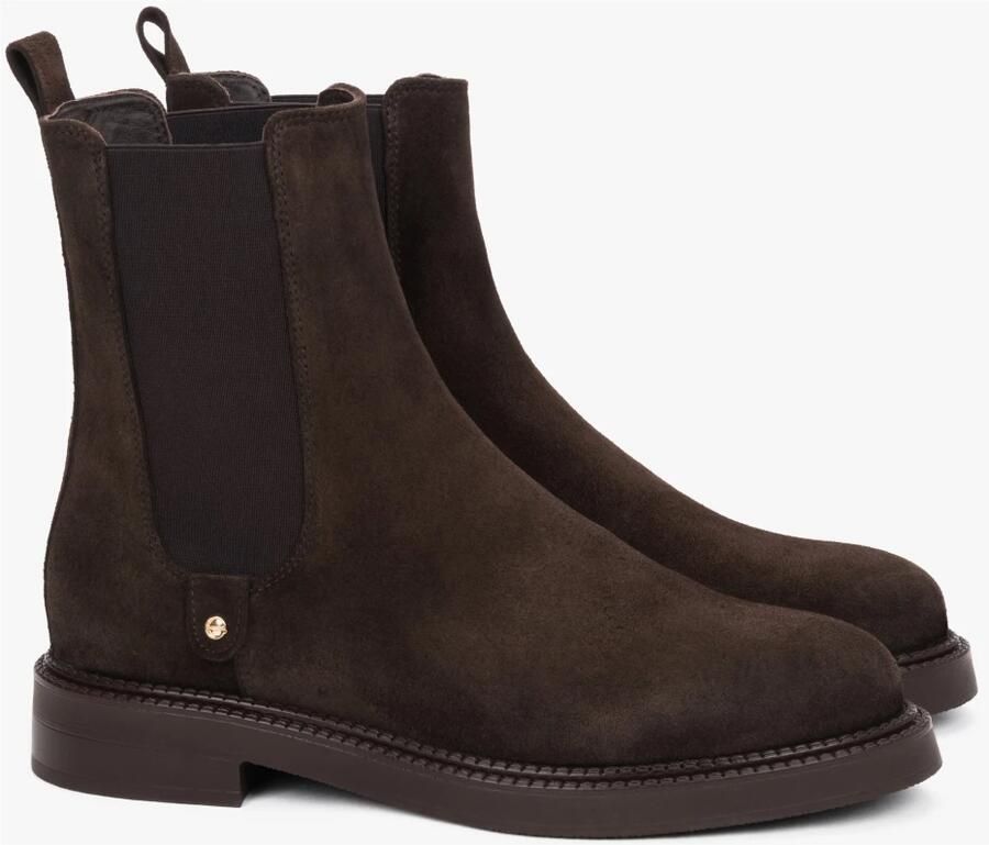 Estro Chelsea boots '09-3870' donkerbruin - Foto 3