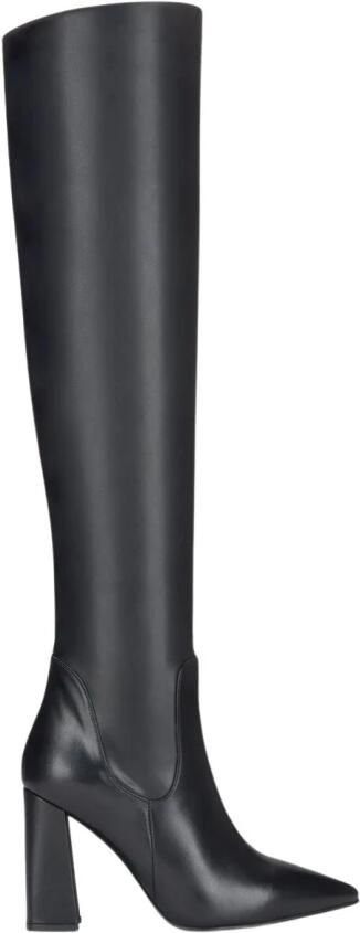 Estro Kniehoge laarzen met hoge hak