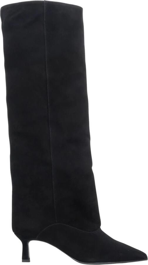 Estro Kniehoge Velours Laarzen