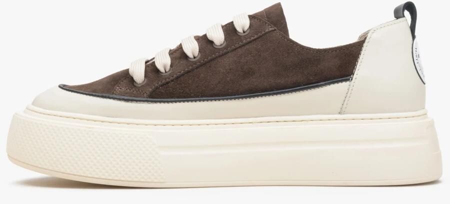 Estro Low Top Leren & Suède Sneakers