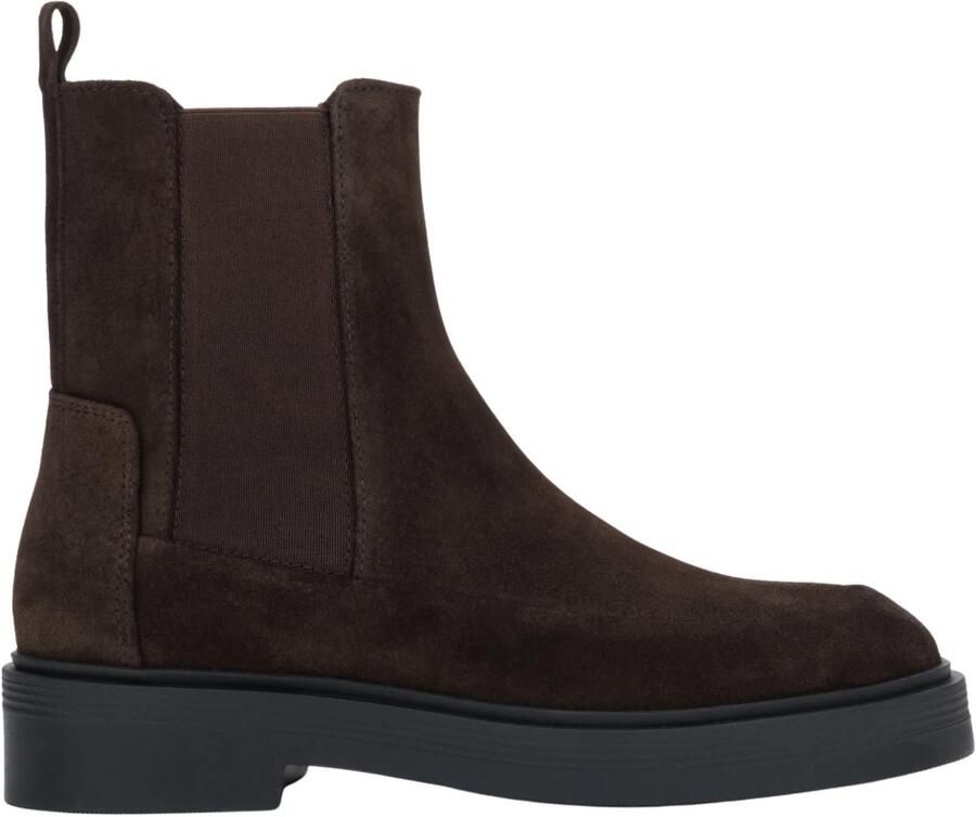 Estro Premium Italiaanse Velours Chelsea Laarzen