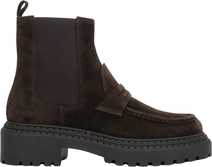 Estro Premium Velour Chelsea Laarzen met Chunky Zool - Foto 1