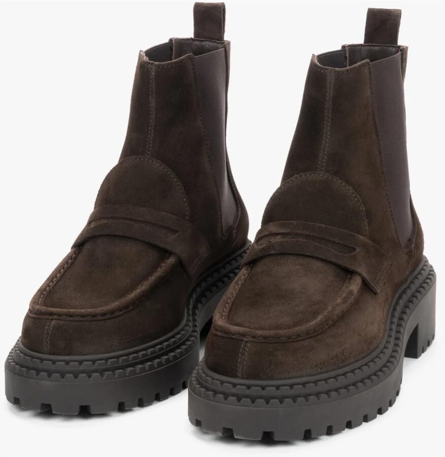 Estro Premium Velour Chelsea Laarzen met Chunky Zool - Foto 2