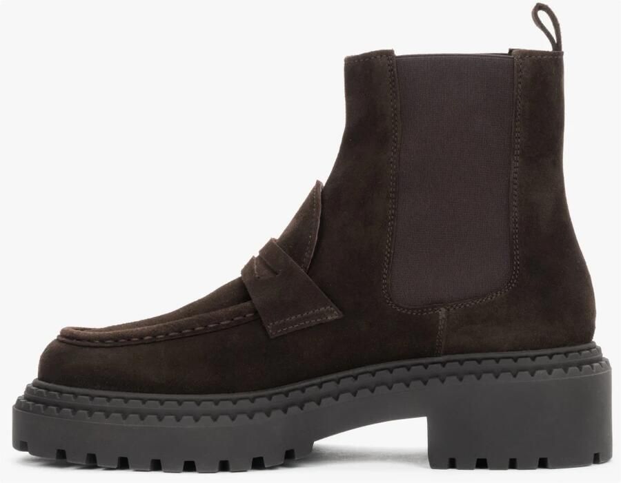 Estro Premium Velour Chelsea Laarzen met Chunky Zool - Foto 5