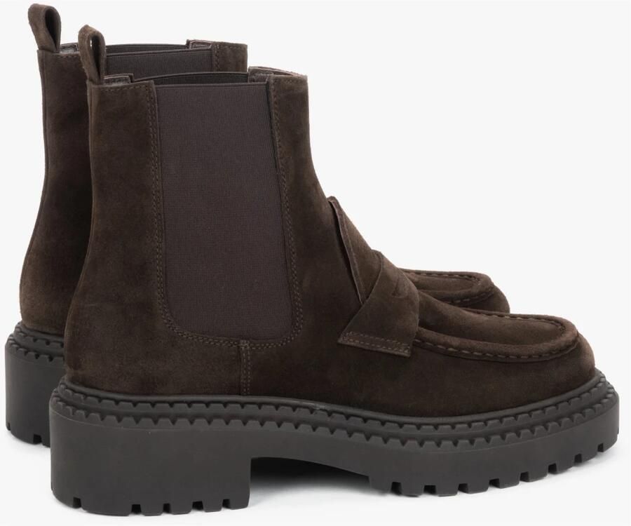 Estro Premium Velour Chelsea Laarzen met Chunky Zool - Foto 4