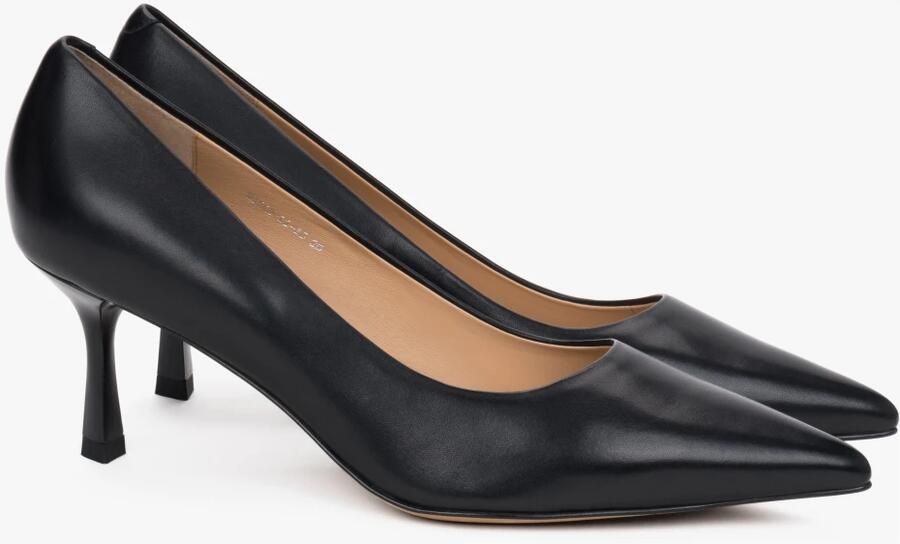Estro Pumps met lage hak en puntige neus - Foto 5