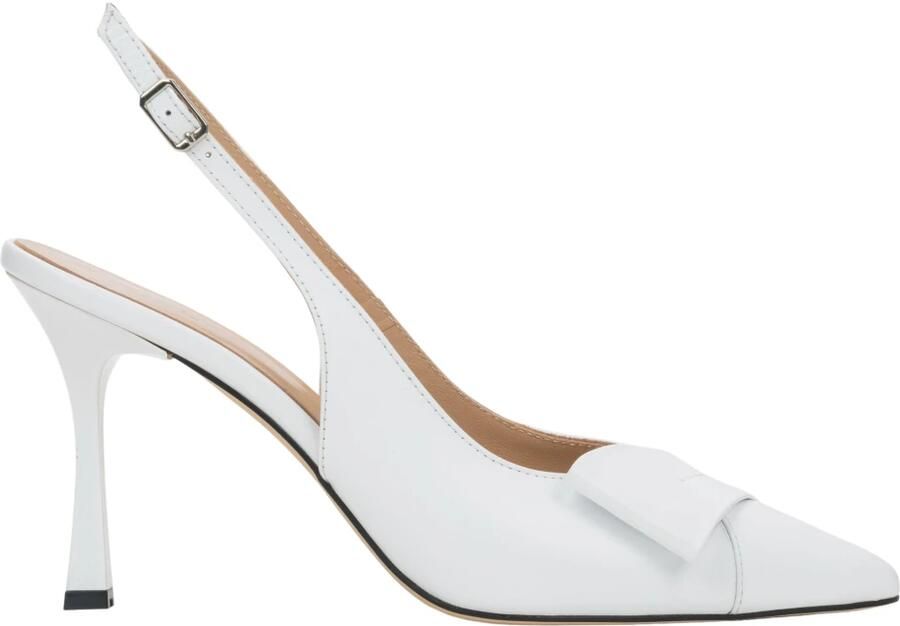 Estro Slingback Pumps met Stilettohak en Puntige Neus