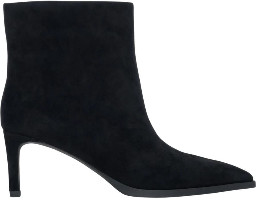 Estro Velours Stiletto Enkellaarsjes