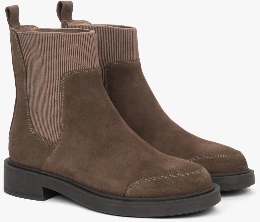 Estro Chelsea boots '09-3596' bruin - Foto 4