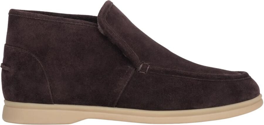 Estro Velours Loafers met Hoge Schacht