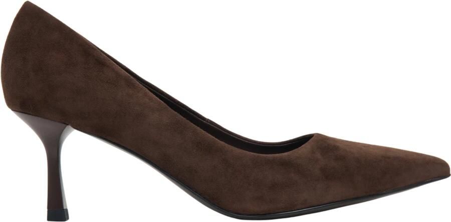Estro Velours Pumps met Lage Hak
