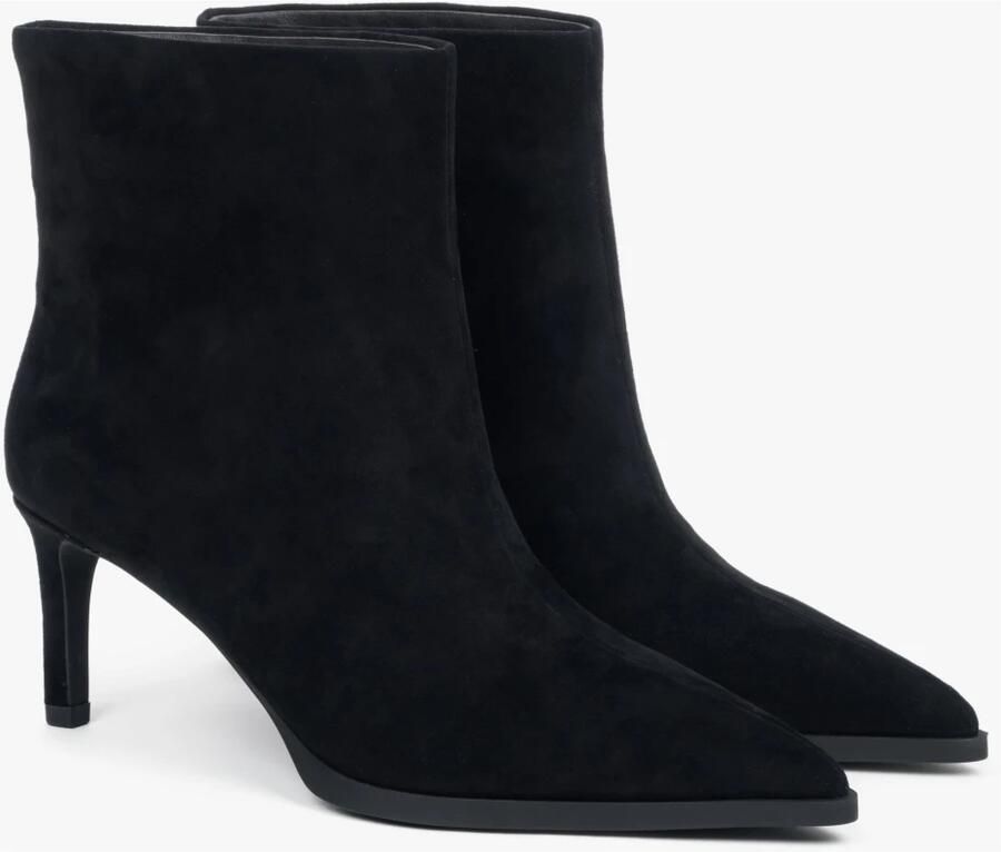Estro Velours Stiletto Enkellaarsjes - Foto 4
