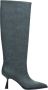 Estro Grijze Kniehoge Stiletto Laarzen Er00113873 Gray Dames - Thumbnail 3
