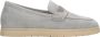 Estro Grijze Mocassins voor Dames gemaakt van Echt Velours Er00115102 Gray Dames - Thumbnail 1