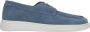 Estro Heren Blauwe Derby Schoenen gemaakt van Echt Velours Er00117607 - Thumbnail 1