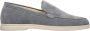 Estro Heren Grijze Velours Loafers voor Lente Er00112920 Gray Heren - Thumbnail 1