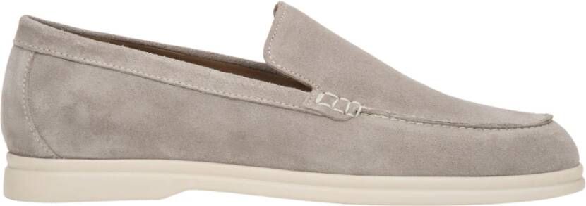 Estro Heren Lichtbeige Loafers gemaakt van Echt Velours Beige Heren