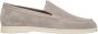 Estro Heren Lichtbeige Loafers gemaakt van Echt Velours Beige Heren - Thumbnail 1