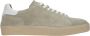 Estro Heren lichtgroene sneakers gemaakt van echt velours - Thumbnail 1