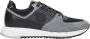 Estro Heren Zwart & Grijs Velours Sneakers met Elastische Zool Er00114552 Multicolor Heren - Thumbnail 1