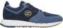 Estro Heren Zwarte & Blauwe Velours Sneakers met Elastische Zool Er00114548 Multicolor Heren - Thumbnail 1