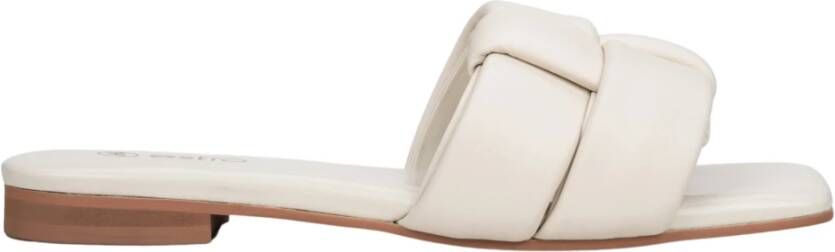 Estro Lichtbeige Slippers