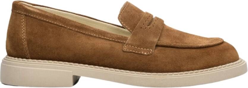 Estro Loafers Brown Dames
