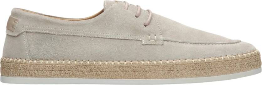 Estro Luxe Beige Veterschoenen Mocassins