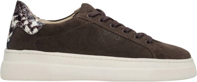 Estro Saddle Brown Sneakers