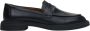 Estro Zwarte Penny Loafers voor dames gemaakt van hoogwaardig Italiaans echt leer - Thumbnail 1