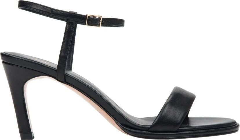 Estro Zwarte Sandalen met Hak