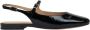 Estro Zwarte Slingback Ballerina`s van Lakleer - Thumbnail 1
