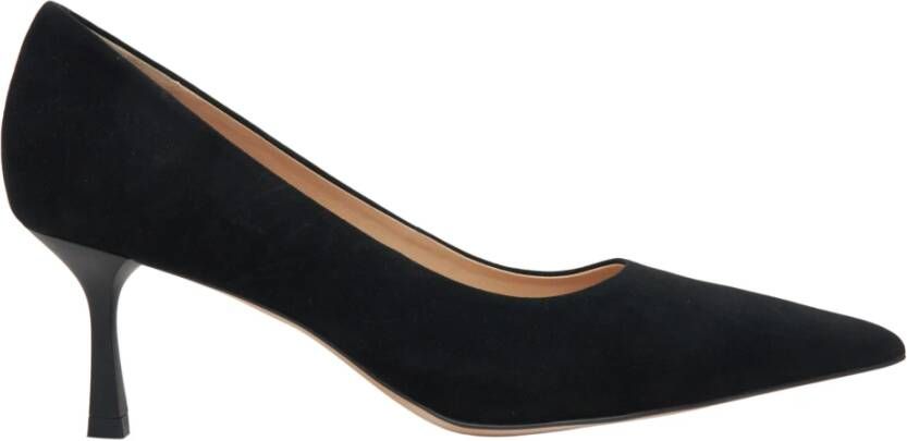 Estro Zwarte Velours Pumps