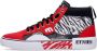 Etnies Hoge Rebel Sports Skate Schoenen Rood Wit Zwart Multicolor Heren - Thumbnail 1