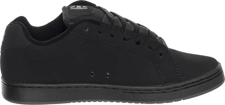Etnies Zwarte Lage Profiel Vetersneakers Black Dames