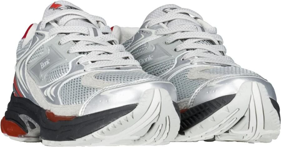ETONIC Lage Sneakers Dames Evolution Jupiter Mesh Zilverkleurig - Foto 2