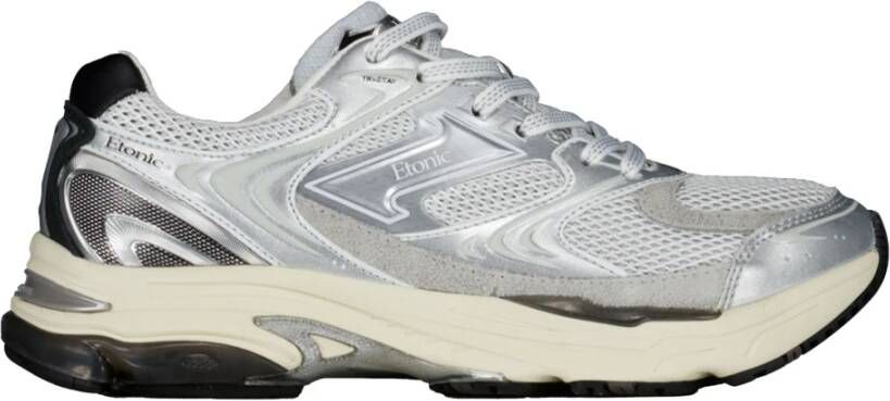 ETONIC Lage Sneakers Dames Evolution Saturn Maat: 41 Materiaal: Mesh Kleur: Zilverkleurig - Foto 1