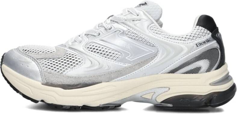 ETONIC Lage Sneakers Dames Evolution Saturn Maat: 41 Materiaal: Mesh Kleur: Zilverkleurig - Foto 3