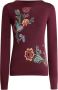 Etro Bloe Jacquard Boothals Sweatshirt - Thumbnail 1