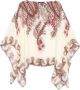 Etro Bloe print Vleermuismouwen Boothals - Thumbnail 1