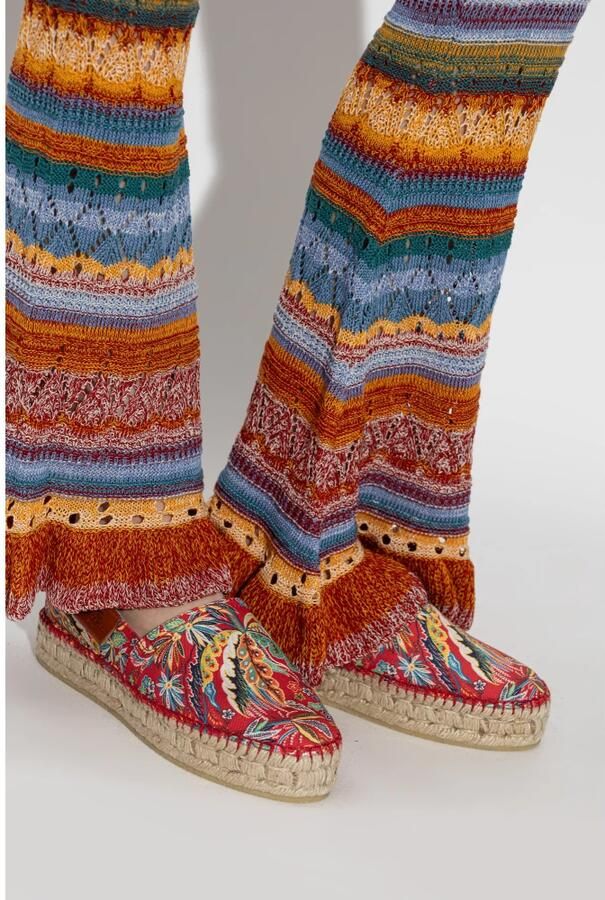 Etro Bedrukte Katoenen Espadrilles - Foto 2